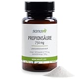 Sanuvit® Propionsäure - 180 Kapseln | 750 mg Natriumpropionat pro...