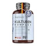 Kulturen Komplex mit 60 Mrd. KBE - 20 Bakterienstämme und Bio Inulin...