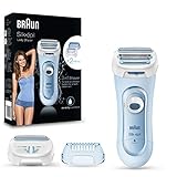 Braun Silk-épil Lady Shaver, Damenrasierer elektrisch, 3-in-1...