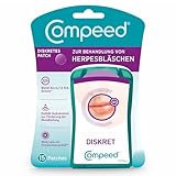 Compeed Herpesbläschen Patch - mit Applikator – für beschleunigte...