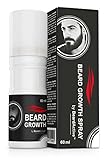 Beard Growth Spray by BeardActive – 60 ml Bartwuchsmittel für...