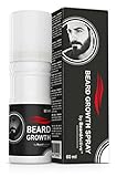 Beard Growth Spray by BeardActive – 60 ml Bartwuchsmittel für...