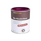 Sanatura Akazienfaser Pulver Bio – 300 g – wertvoller...