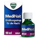 WICK MediNait Erkältungssirup 90 ml