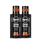 Alpecin Coffein-Shampoo C1 Black Edition - 2 x 250 ml - mit neuem Duft...