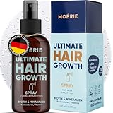 MOERIE Haarwachstum Serum Spray 150ml - natürlich Haarwachstum...