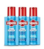 Alpecin Hybrid Coffein-Shampoo - 3 x 250 ml - Haarshampoo für Männer...