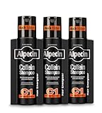 Alpecin Coffein-Shampoo C1 Black Edition - 3 x 250 ml - mit neuem Duft...